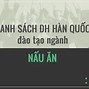 Học Nấu Ăn Hàn Quốc