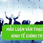 Ngành Kinh Tế Chính Trị